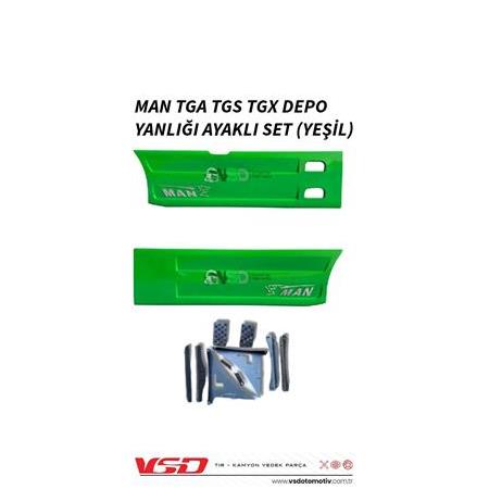 MAN TGA TGS TGX DEPO YANLIĞI AYAKLI SET (YEŞİL) VSD110