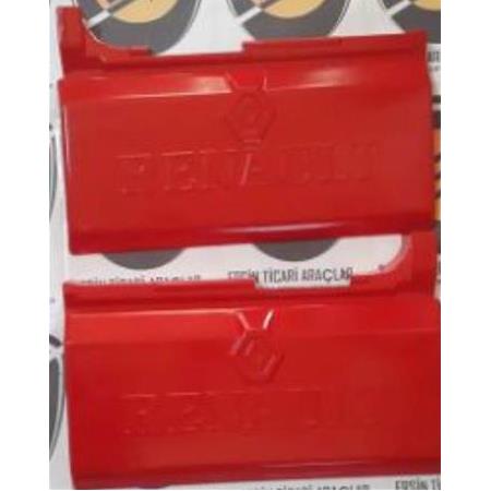 RENAULT 440 430 450 460 BOYALI BASAMAK KAPAĞI AYAKABILIK 2 PARÇA TAKIM KIRMIZI
