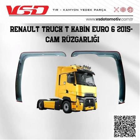 RENAULT TRUCK T KABİN EURO 6 2015 CAM RÜZGARLIĞI