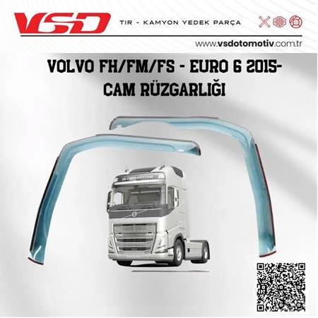 VOLVO FH FM FS  EURO 6 2015 CAM RÜZGARLIĞI