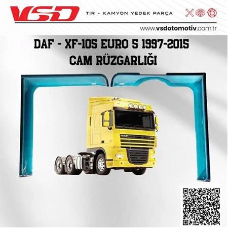 DAF XF 105 EURO  5 1997-2015 CAM RÜZGARLIĞI
