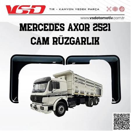MERCEDES AXOR 2521 CAM RÜZGARLIĞI