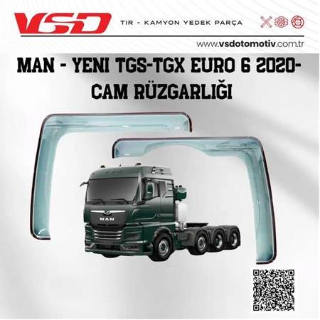 MAN YENİ TGS TGX EURO 6 2020 CAM RÜZGARLIĞI