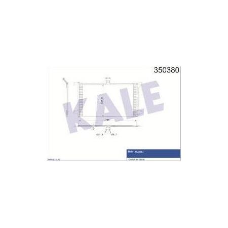 SCANIA KLİMA RADYATÖRÜ KLİMA PETEĞİ P-G-R-T  ( CONDENSER )  1354110 1449757 1446258 1782207 1790840